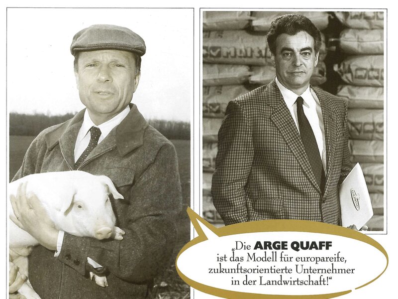 Altes Foto der Quaff Handelsges.m.b.H.