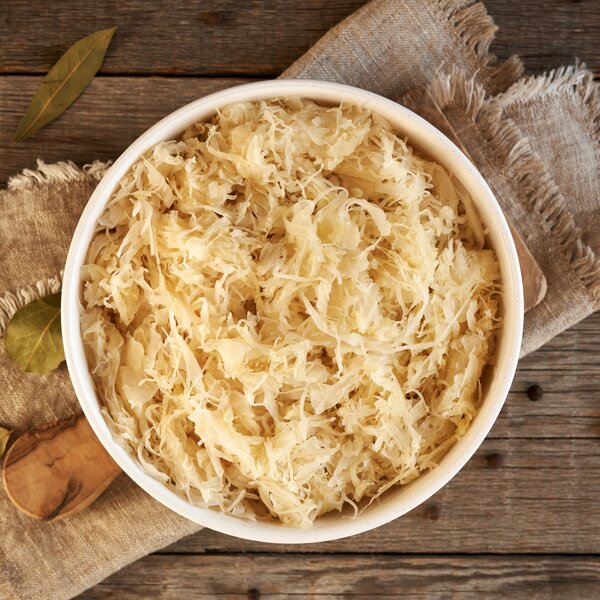 Sauerkraut mit Pfefferkernen 