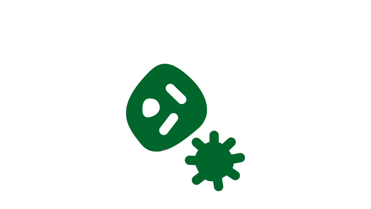 Grünes Icon-Symbol